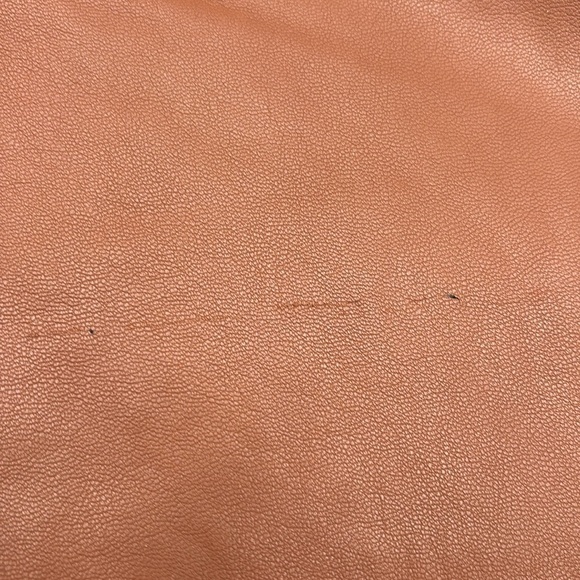 J. Crew Slim wide-leg pant in faux leather in brown sugar size 26 NWT BU138 - Picture 11 of 13